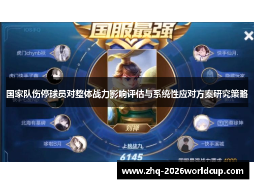 国家队伤停球员对整体战力影响评估与系统性应对方案研究策略 国家队伤停球员对整体战力影响评估与系统性应对方案研究策略
